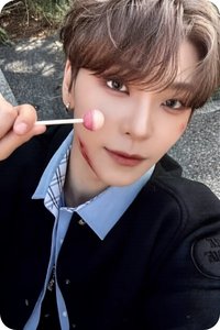 迷一 mnet 糖果 簽售卡 