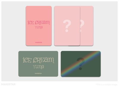 【預購/可直接下單/貨付賣場】ITZY YUNA Solo 出道專 《Ice Cream》通路特典版