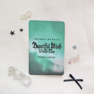⚫ Beautiful Mind 世巡 安可場D1入場卡 槍