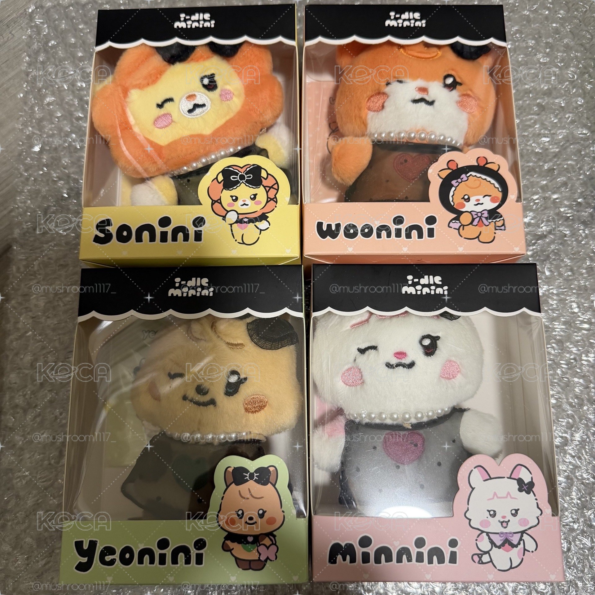 lf minini 快閃店 盒娃（小娟/薇娟/雨琦/米妮）