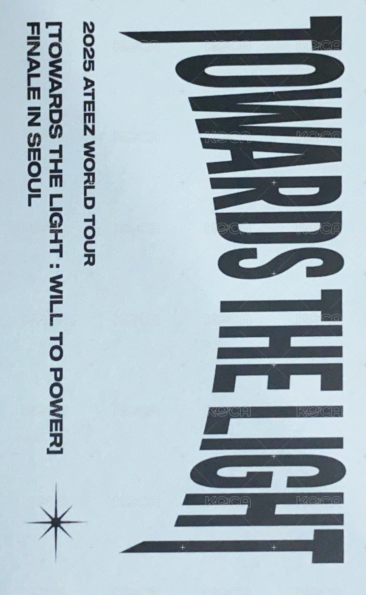 Towards the Light 周邊卡 Finale Playcode 背面