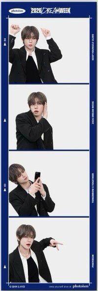 2026 DREAM WEEK photoism 人生四格卡 