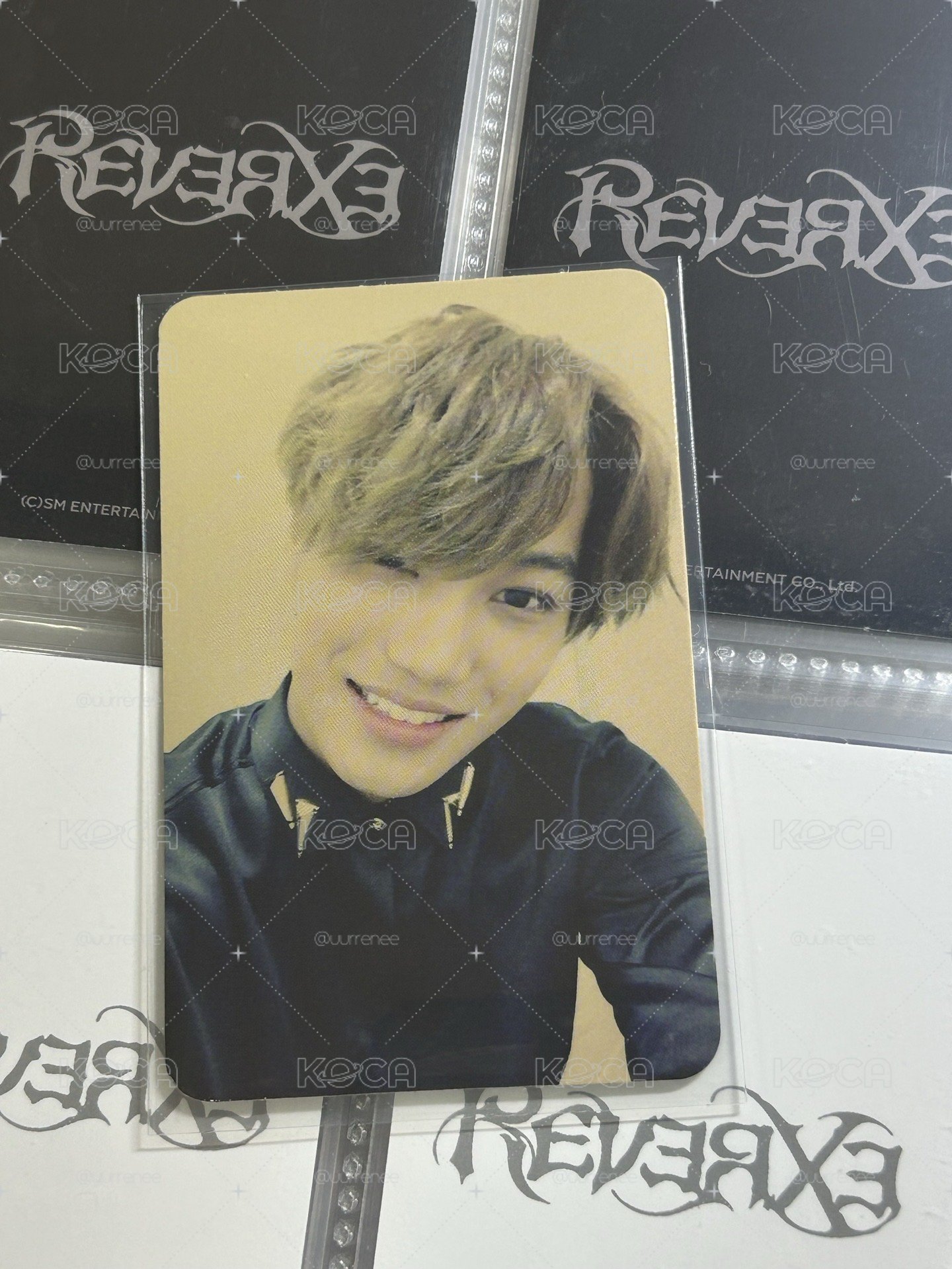 Xiumin exodus銀版+Kai小卡