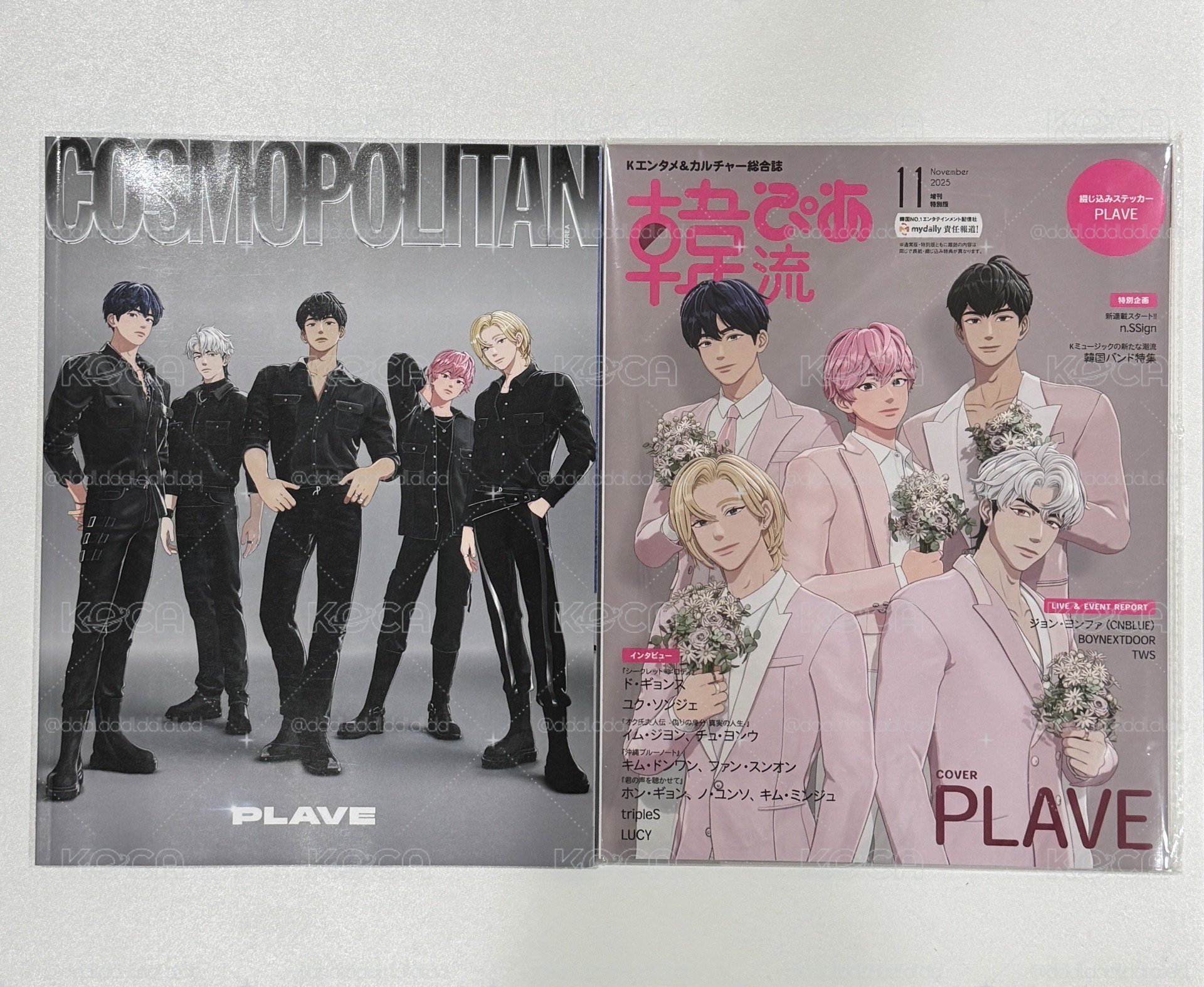 Cosmopolitan / 韓流雜誌 兩本-50