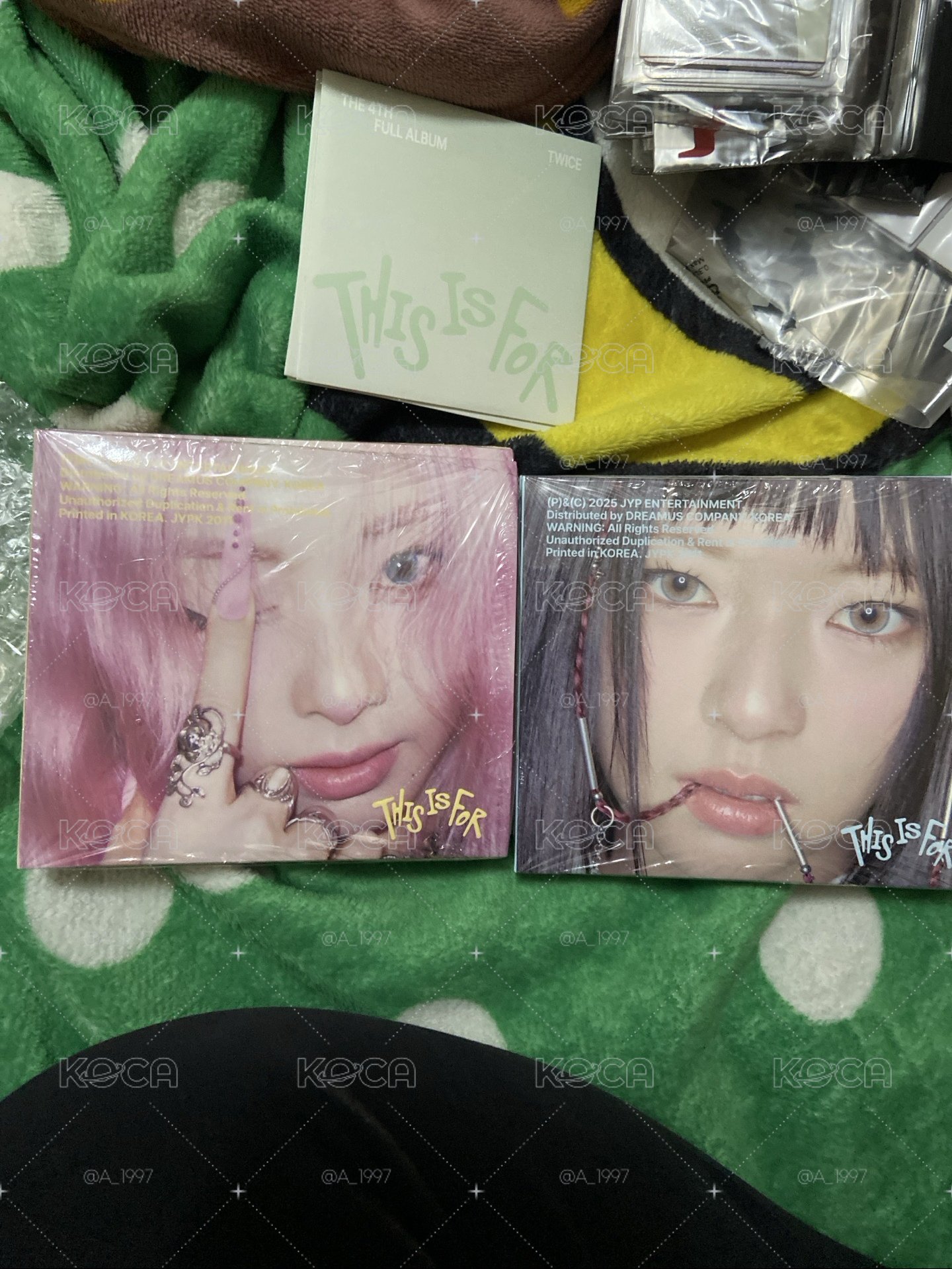 TWICE正規四輯THIS IS FOR未拆單封定瑜