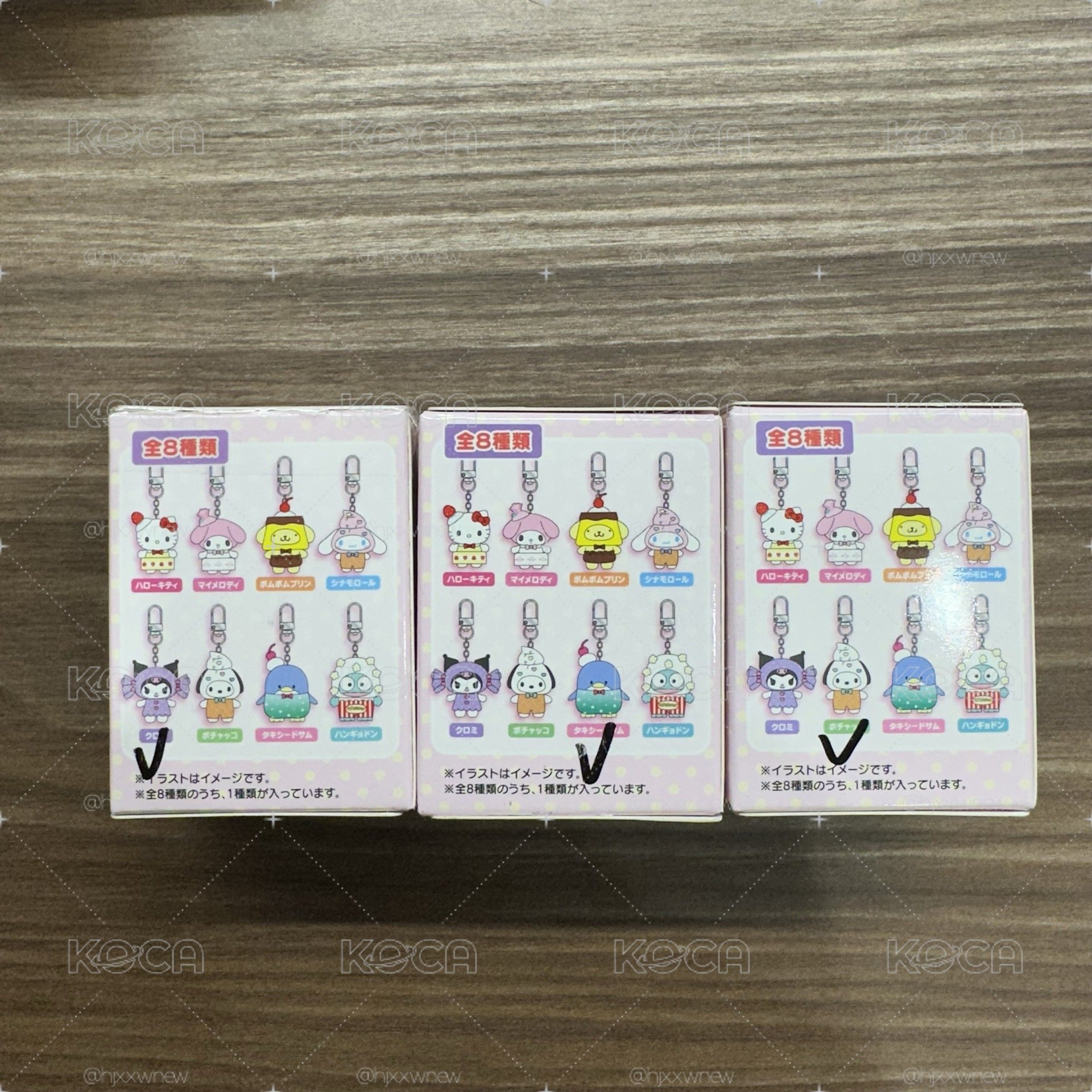 三麗鷗 盲盒吊飾 甜點系列🍰