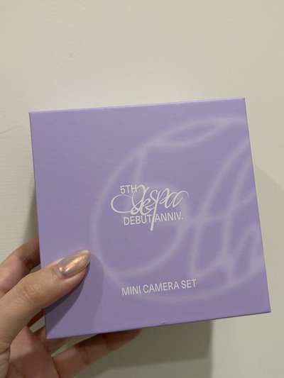 aespa五週年相機 冬/藍芽音響