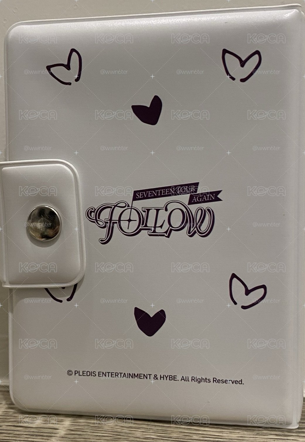 全圓佑 follow again in incheon 卡冊含周邊卡整套