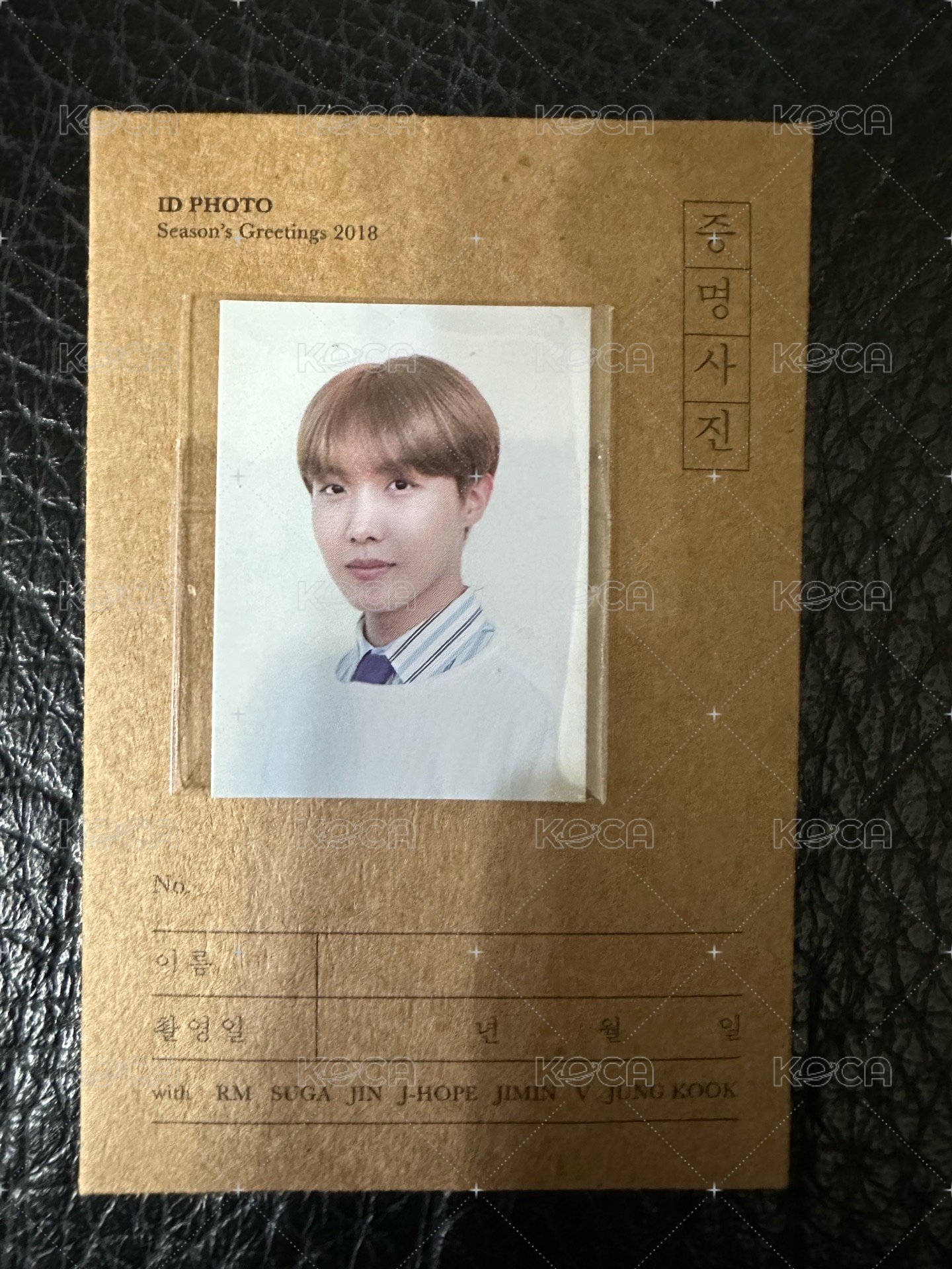 j hope (不含信封)