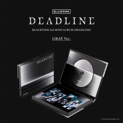 現貨！BLACKPINK｜3rd MINI ALBUM [DEADLINE] GRAY Ver.