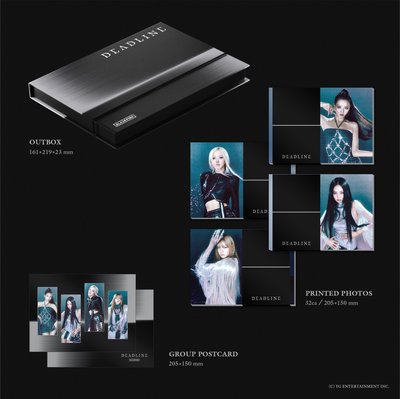 現貨！BLACKPINK｜3rd MINI ALBUM [DEADLINE] GRAY Ver.