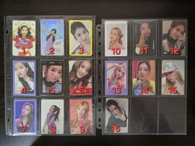 TWICE SANA 小卡
