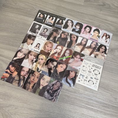 aespa 小卡/特典/週邊