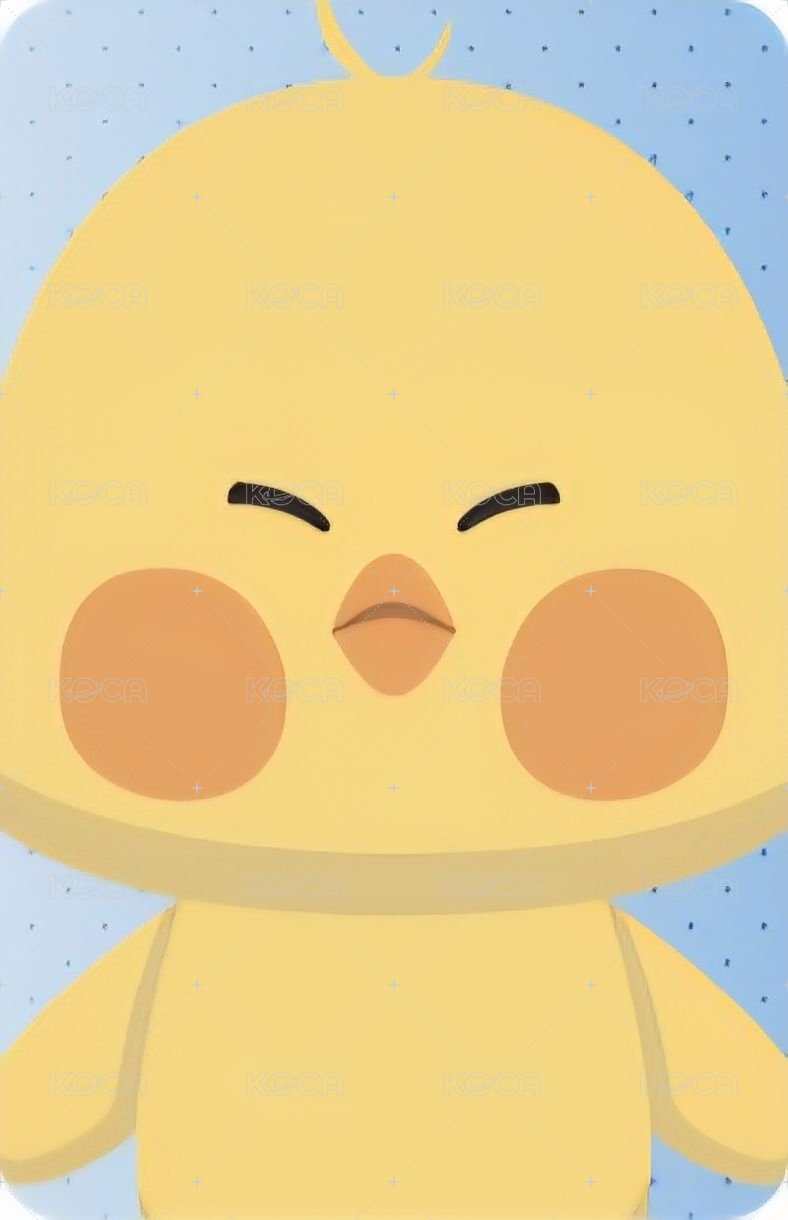 五週年周邊 周邊卡  背面