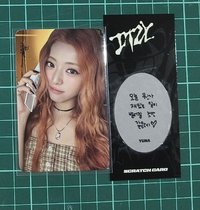 YUNA+刮刮樂留言卡