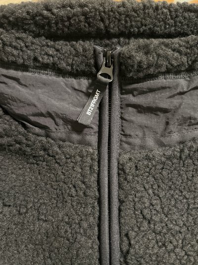 BT21x藤原浩 絨毛外套（羊羔毛外套） L尺寸