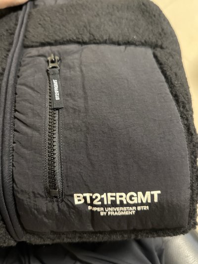 BT21x藤原浩 絨毛外套（羊羔毛外套） L尺寸