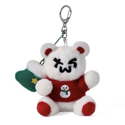 （含綁）TWS 聖誕熊吊娃