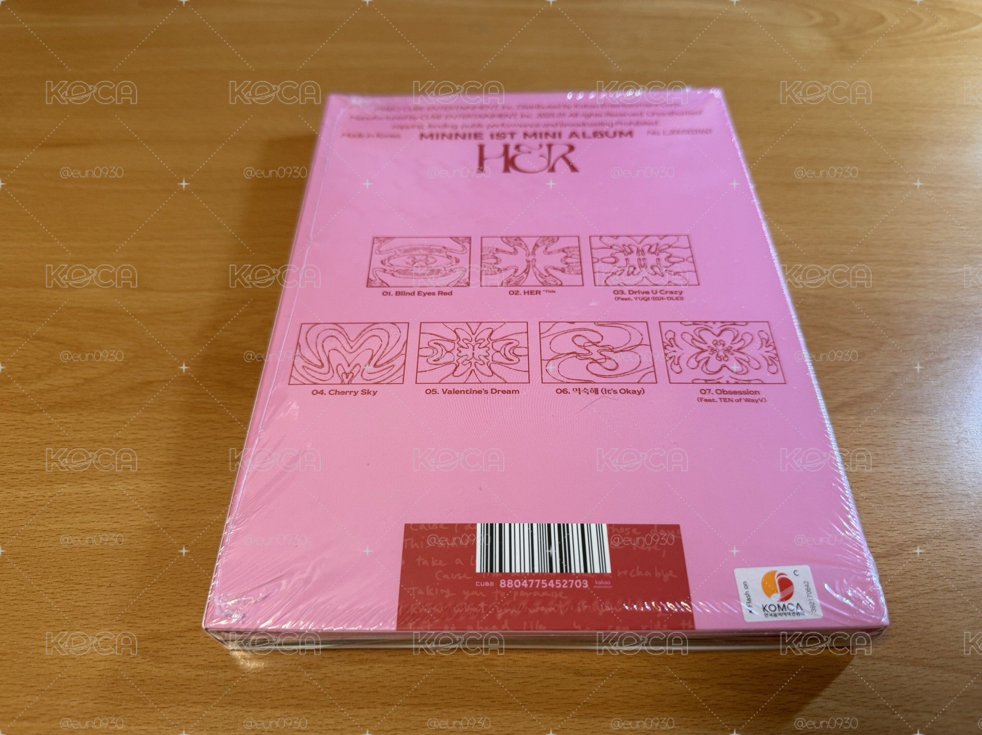 Minnie HER 粉版 全新未拆