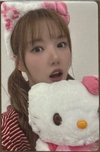 單曲一 ma 線上 特典卡 緞帶貓咪 Hello Kitty