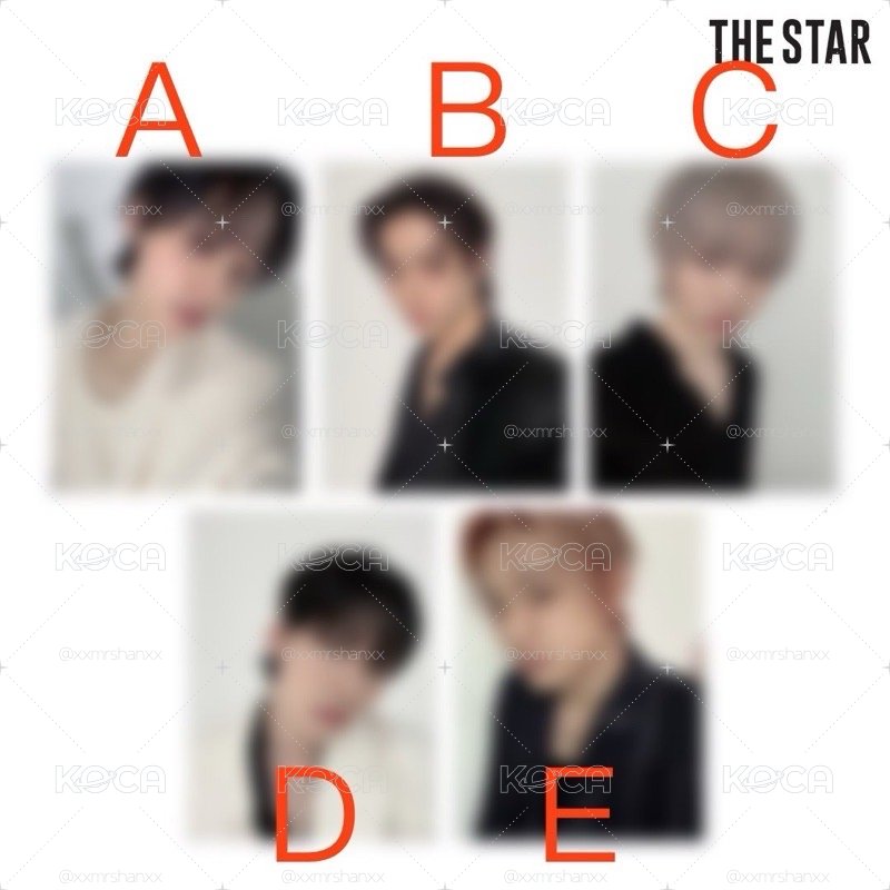 THE STAR ONEUS XION 2025年2月雜誌小卡