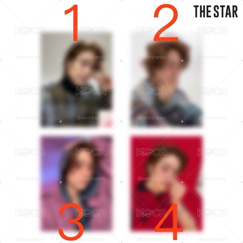 THE STAR ONEUS XION 2025年2月雜誌小卡