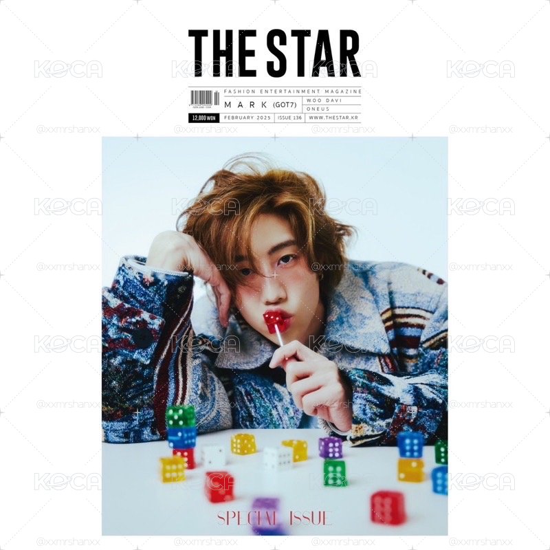 THE STAR ONEUS XION 2025年2月雜誌小卡