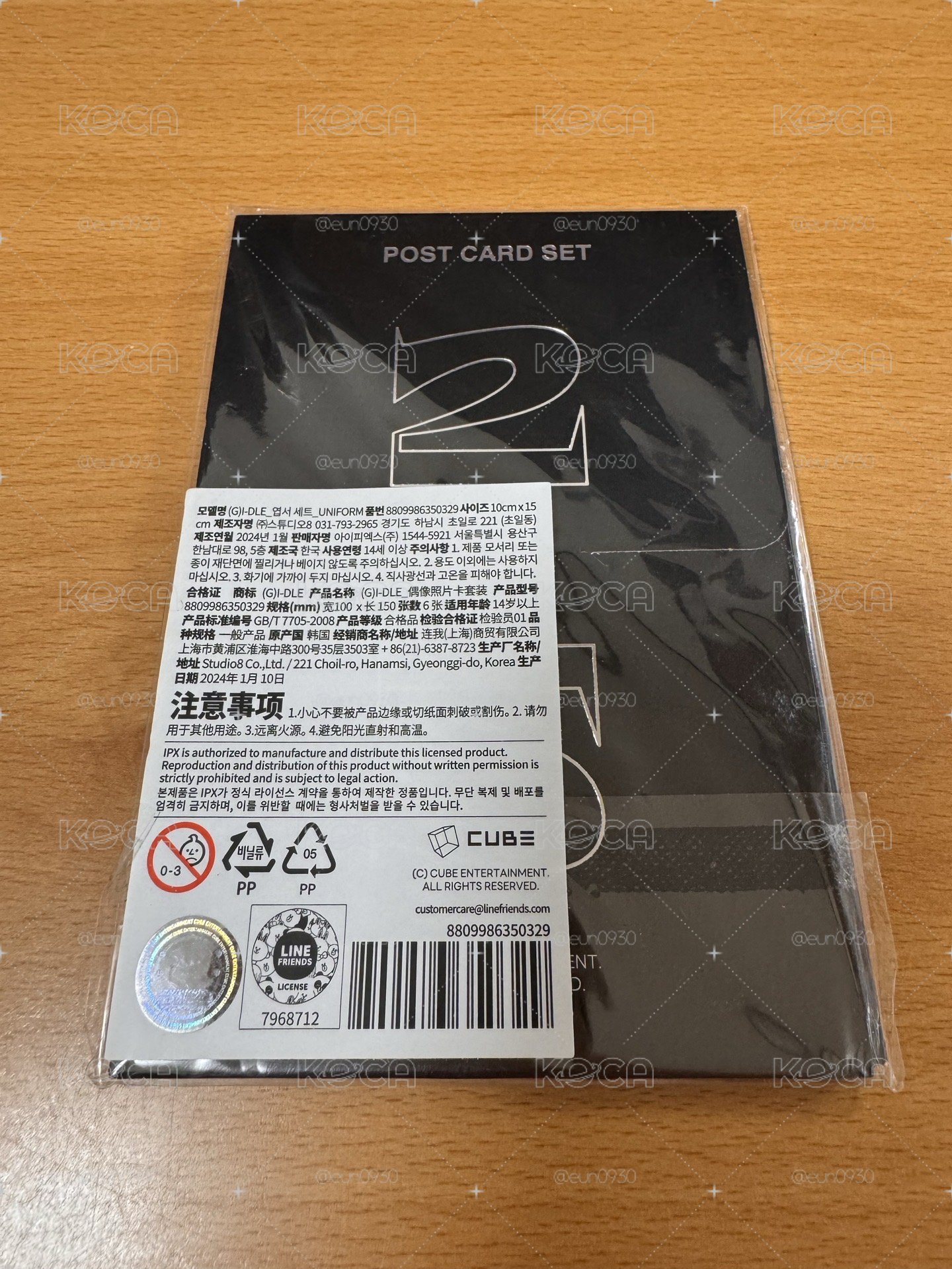 SuperLady 明信片組 全新未拆