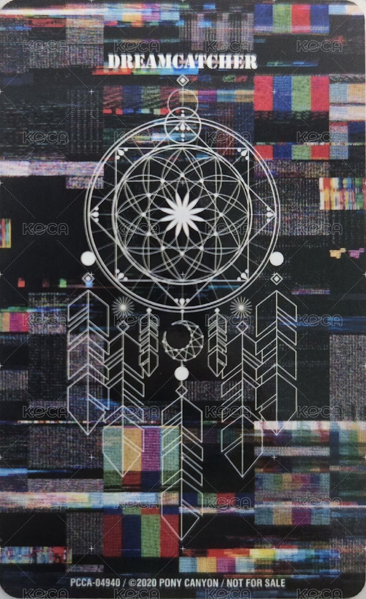 JP單曲三輯 專輯卡  背面