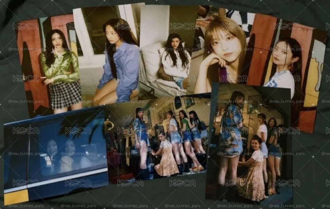【全新未拆封】NewJeans 出道明信片組 NJ PHOTO SET A (一套8張)