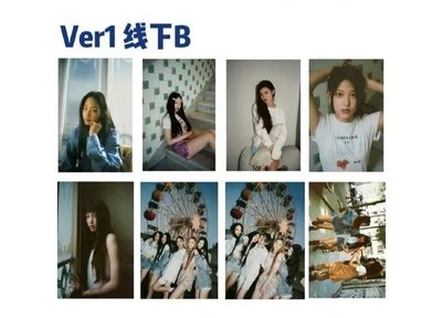 【全新未拆封】NewJeans 出道明信片組 NJ PHOTO SET B (一套8張)