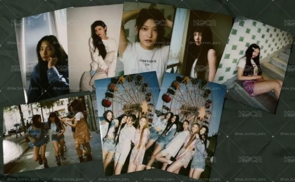 【全新未拆封】NewJeans 出道明信片組 NJ PHOTO SET B (一套8張)