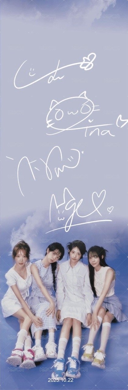 藍鯨 life4cuts 人生四格卡  背面