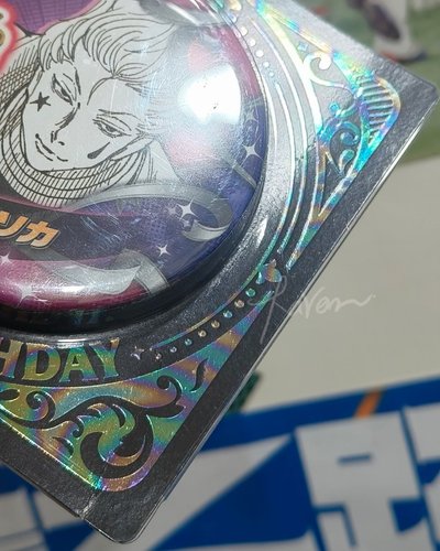 JS獵人 HUNTER X HUNTER 西索 25生日徽章 日版 原畫