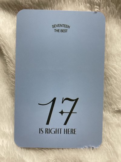 SEVENTEEN 精選專 BR JM 簽售卡-DK 碩珉