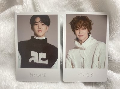 SEVENTEEN IN-COMPLETE 隨機卡包卡-HOSHI順榮 THE 8明浩 