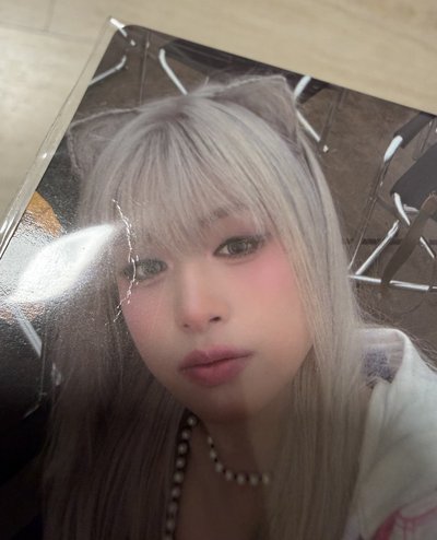 全新官方正版 Babymonster PSYCHO 黑色毛絨球 吊飾 賢 Ahyeon Asa 小卡組