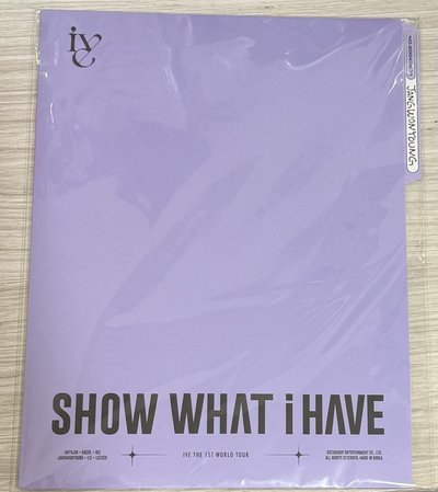 SHOW WHAT I HAVE 員瑛證件照 貼紙 照片組