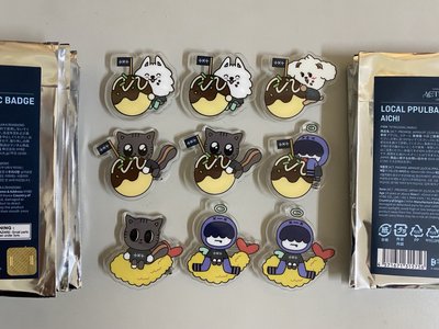 日巡 角巴兔 徽章