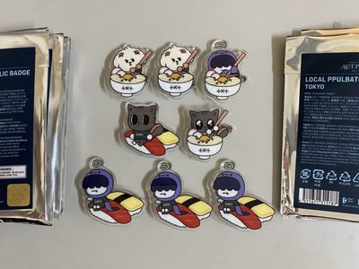 日巡 角巴兔 徽章