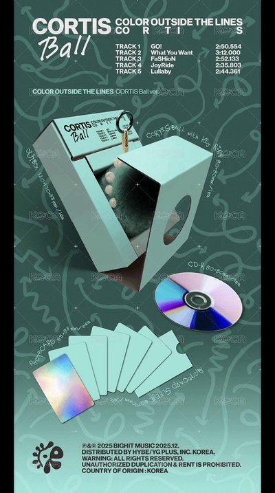 Cortis 迷一 CD Ball ver. 球專(全新未拆)