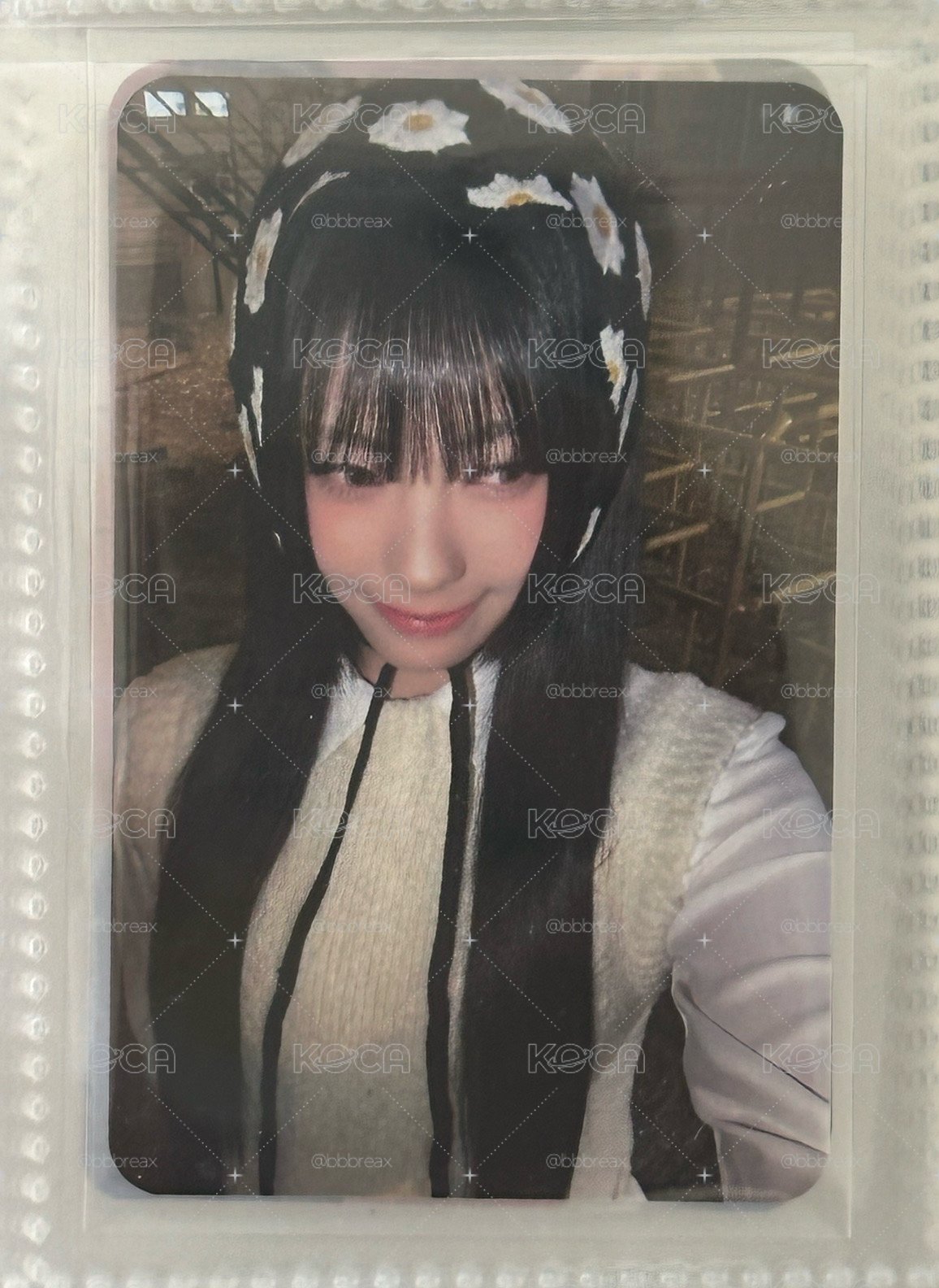 小花頭巾扣