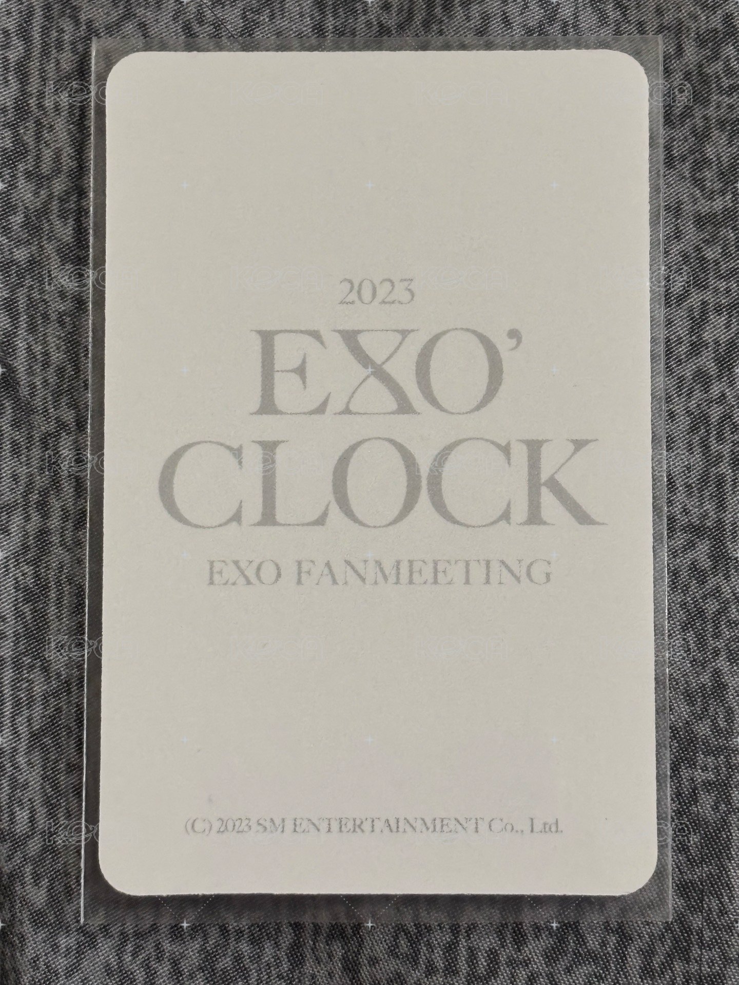 23 FM 隨機卡  背面