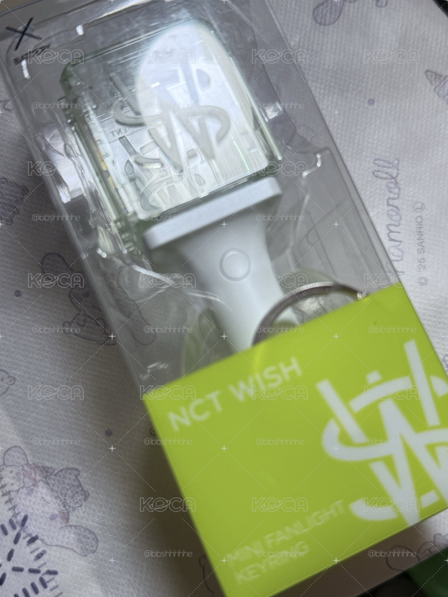 NCT wish迷你手燈 