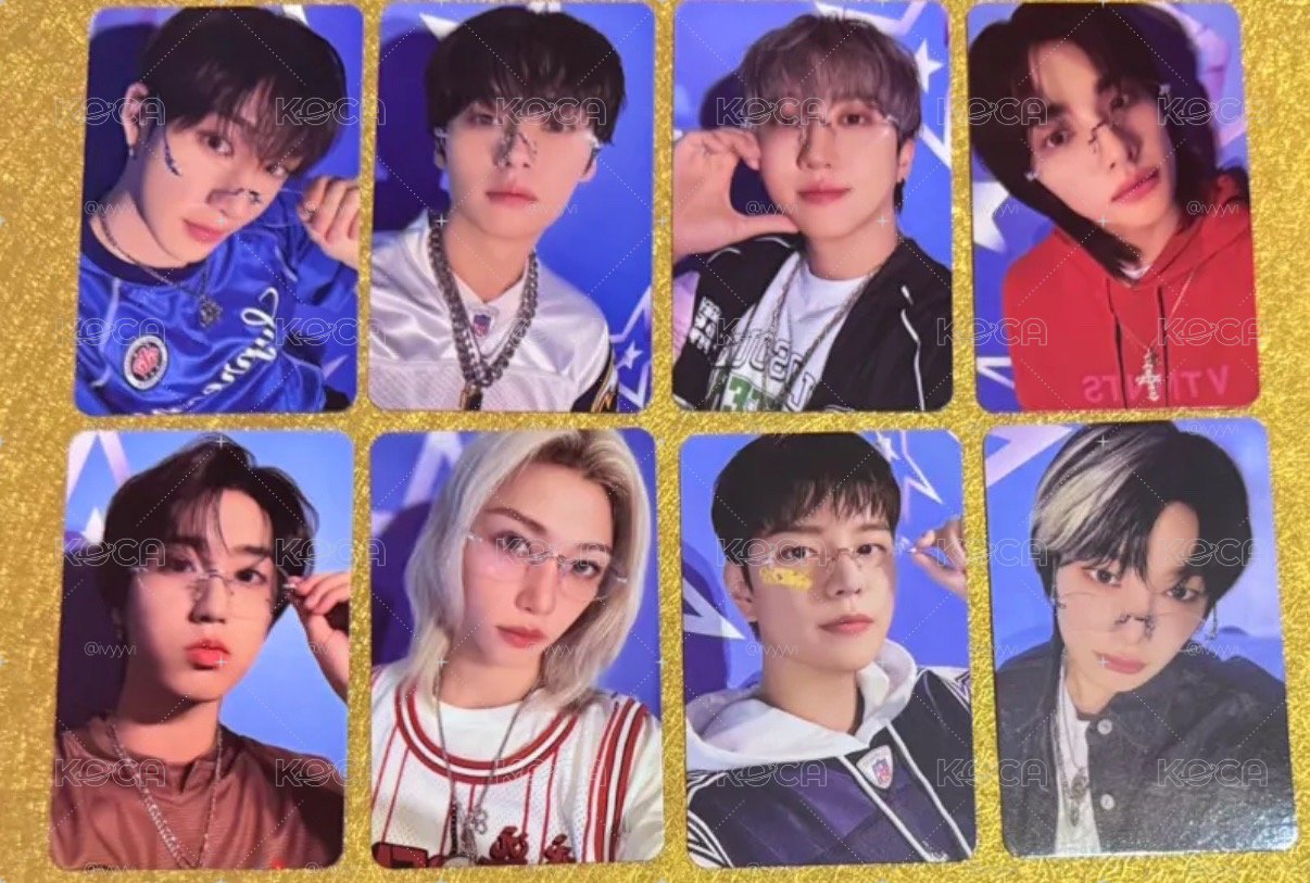 Stray Kids-2025年曆特典+小卡 16張