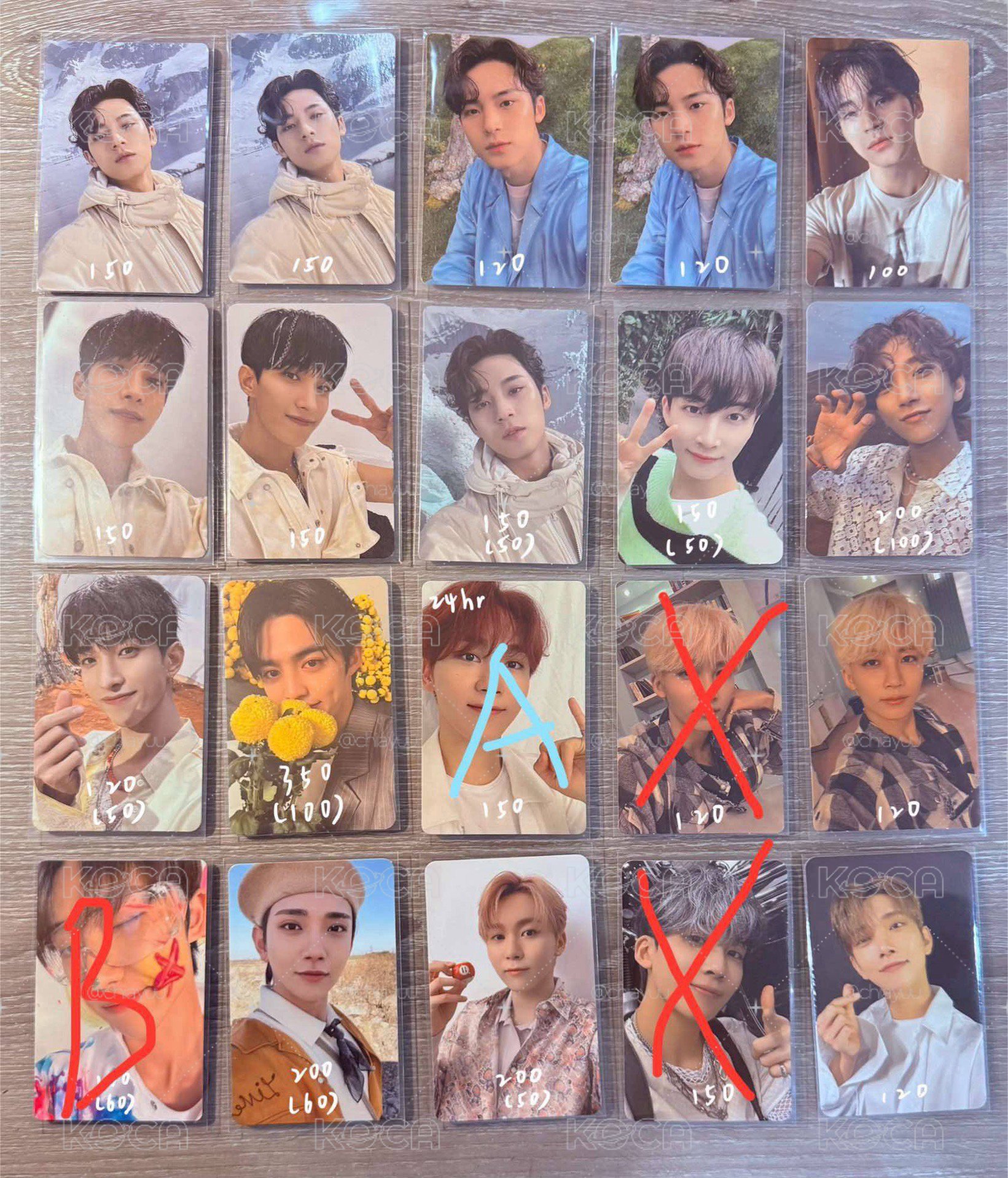 seventeen 小卡