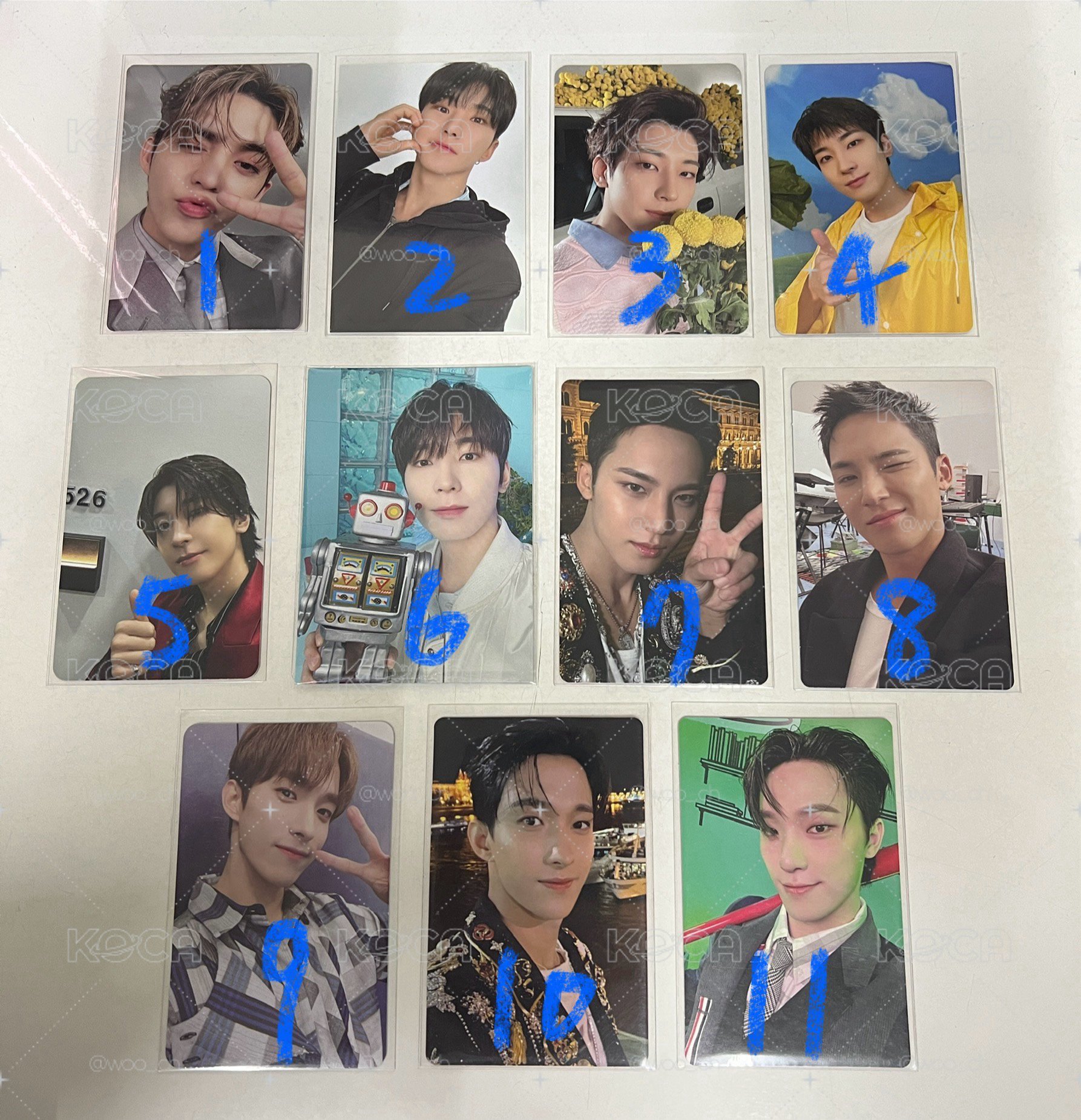 SEVENTEEN 小卡