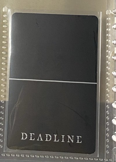 deadline 專卡