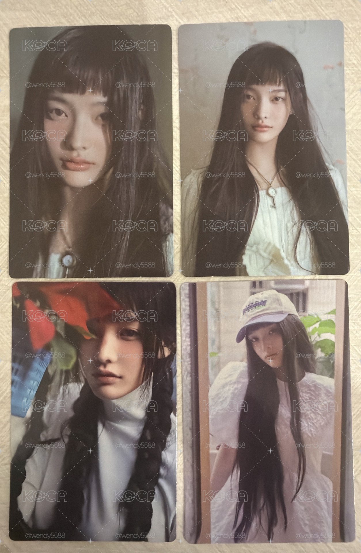 Illit 彩羽 四張一組