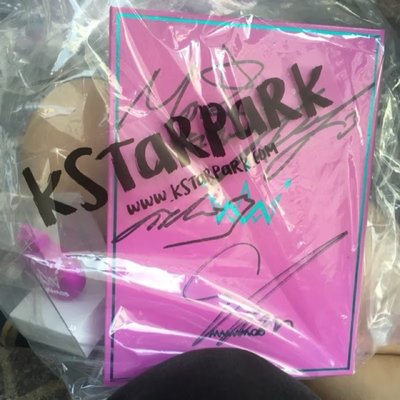 MAMAMOO Purple 親筆簽名 專輯